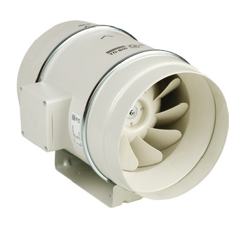 TD 6000/400 - diagonálny potrubný ventilátor